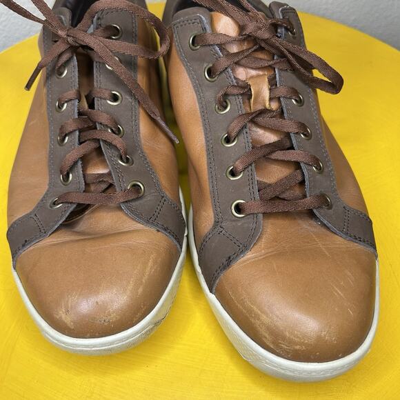 FootJoy FJ Contour Casual Mens 10 M Brown Leather 54222 Spikeless Golf Shoes - Picture 8 of 16